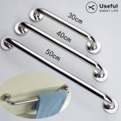 Stainless Steel Grab Bar & Towel Rack - Safety Support