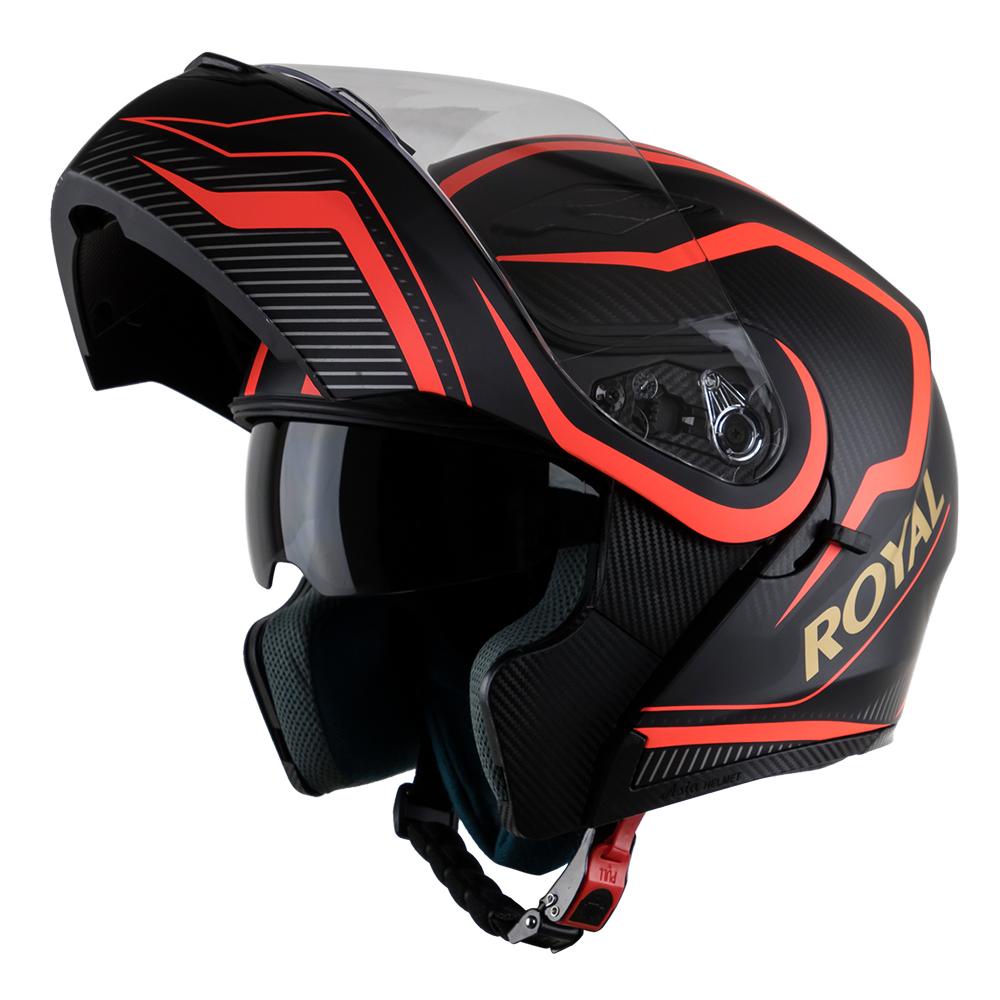 Nón bảo hiểm Fullface lật hàm 2 kính Royal M179 tem  tặng túi rút,Sản Phẩm Chất Lượng, Gian Hàng Uy Tín