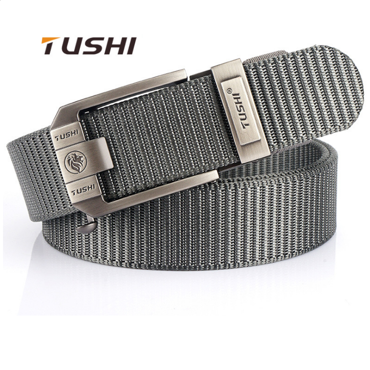 Thắt lưng Nam vải dù_Tushi siêu bền_Khóa cài tự động chắc chắn, tiện lợi - Dây nịt vải Canvas (Dây nịch)_phong cách lính mạnh mẽ, sang trọng (T68)
