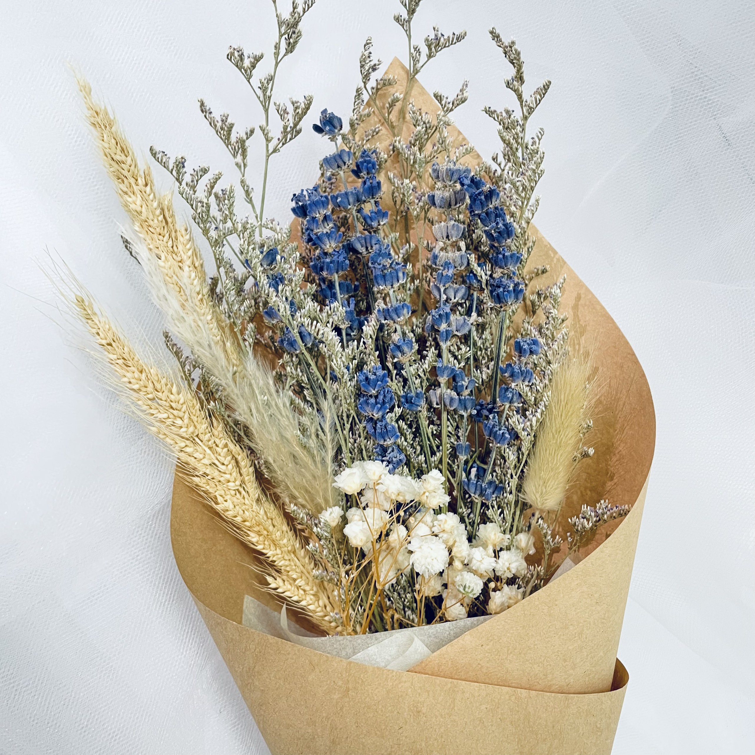 Bó Hoa Khô Lavender Vintage Tặng Kèm Thiệp Hoa Khô