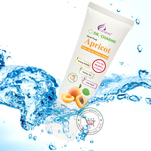 Nước rửa tay diệt khuẩn tuýp 100ml (Trắng)Siêu thị trực tuyến 247