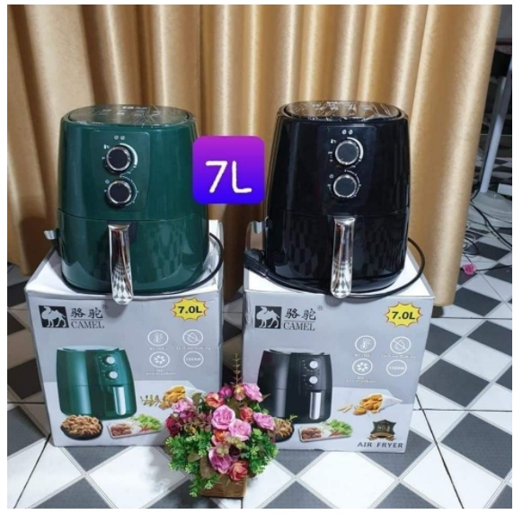 Nồi chiên không dầu dung tích 7 lít CAMEL - Nồi chiên không dầu chính hãng - Nồi chiên không dầu giá rẻ