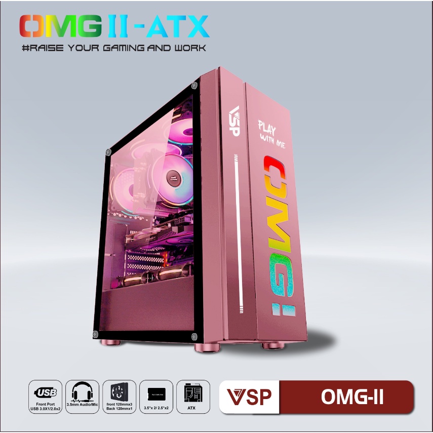 Case gaming vsp omg-ii mid tower