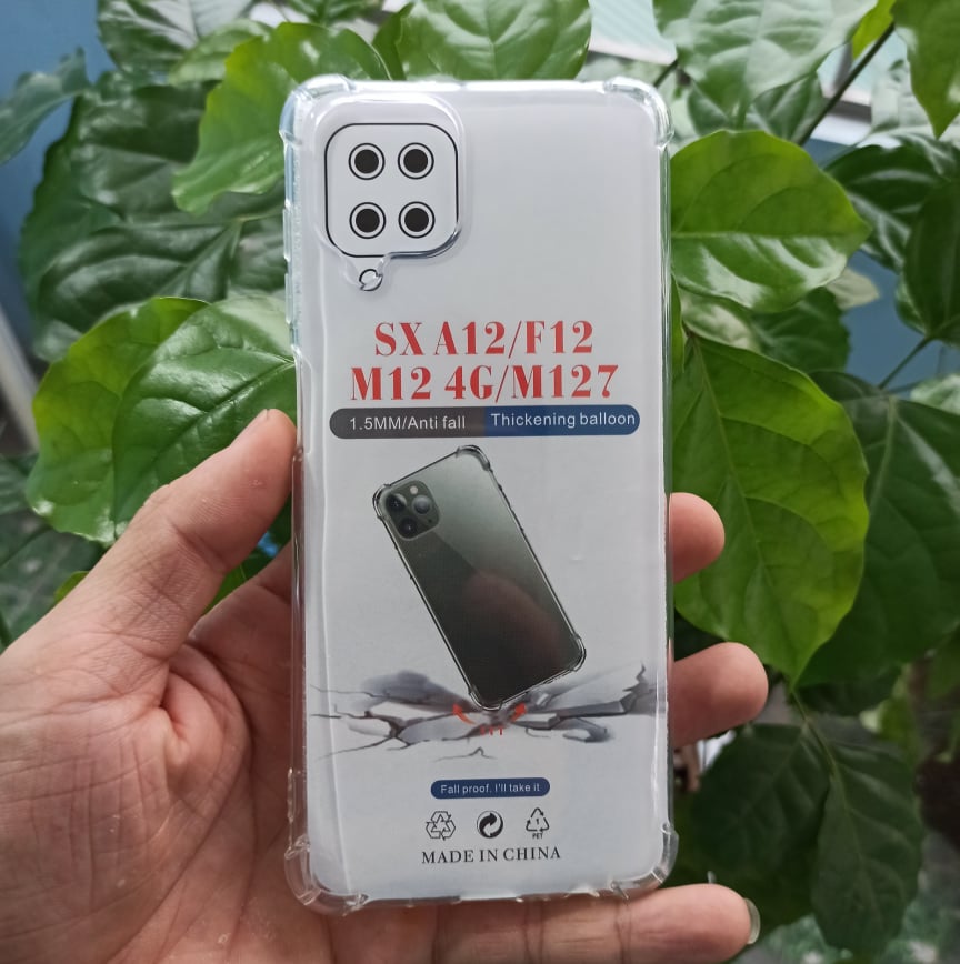 Ốp lưng samsung galaxy a12, galaxy m12 4g, galaxy f12 - ốp lưng chống sốc, bảo vệ máy cho samsung galaxy a12, galaxy m12 4g, galaxy f12