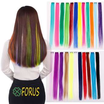 Tóc giả kẹp line [combo 25 màu]