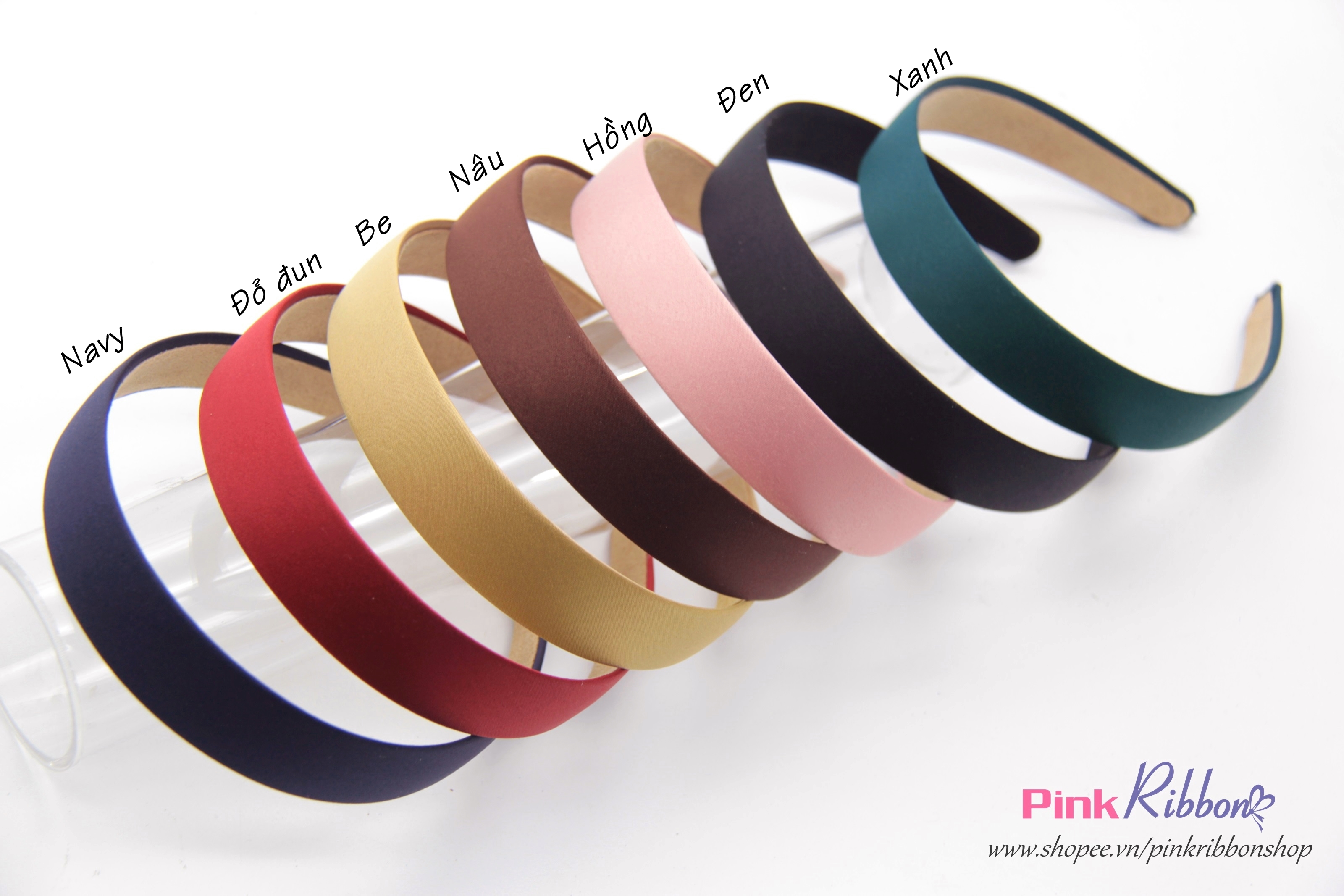 Bờm Bọc Vải Lụa 2.5Cm