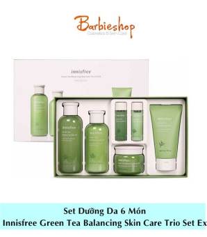 Set Dưỡng Trà Xanh Innisfree 6 Món Mẫu Mới