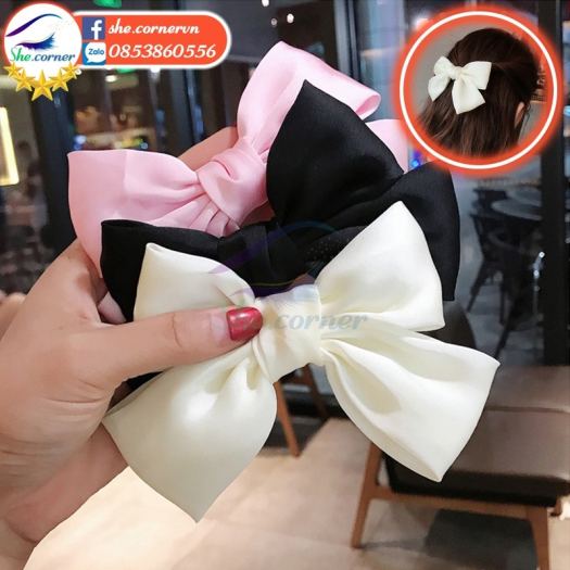 Kẹp tóc Kẹp tóc hàn quốc❐◎✔  Kẹp nơ nhỏ Hàn Quốc dễ thương 12 màu