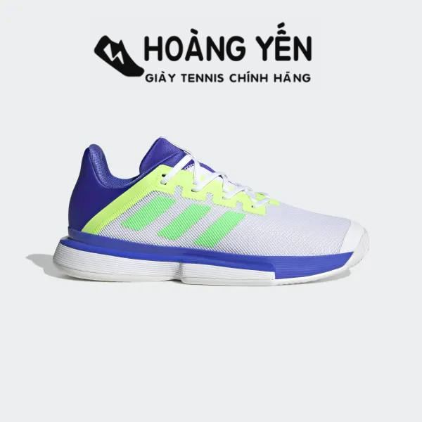 Giày Tennis Adidas SoleMatch Bounce Màu Xanh dương GY7644 | Adidas Tennis Chính Hãng