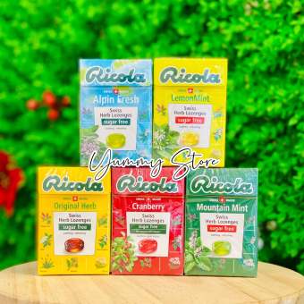 Kẹo ngậm đau họng thảo mộc Ricola