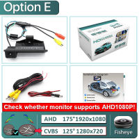 GreenYi 170องศา1920X1080P AHD พิเศษด้านหลังกล้องสำหรับ BMW E82 E88 E84 E90 E91 E92 E93 E60 E61 3 5 X5 X6รถ