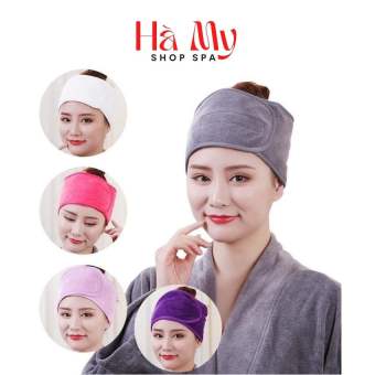 Băng Đô Dính Nhám Quấn Đầu Spa