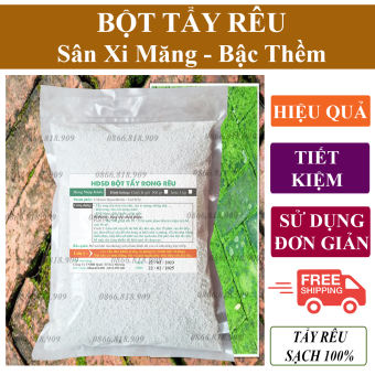1 Kg Bột Tẩy Rong Rêu - Hiệu Quả Nhanh Sau 10 Phút Sử Dụng - Bột Tẩy Rêu Nhiễn