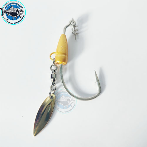 Lưỡi câu mồi mềm ocean – lưỡi câu cá lóc mồi mềm nff câu lure đồ câu giá rẻ store lcc004