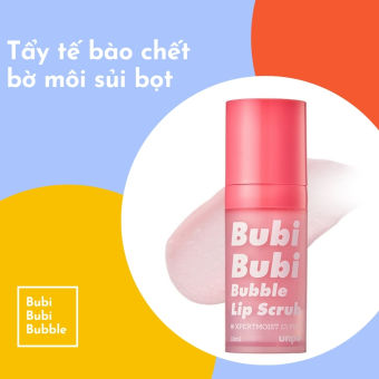 Tẩy tế bào chết môi sủi bọt ❤Freeship❤ Bubi Bubi Bubble Lip Scrub (Phiên bản 2021)
