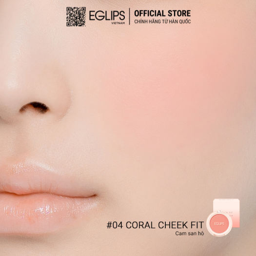 Phấn má hồng Eglips Cheek Fit Blusher (Có chọn màu)