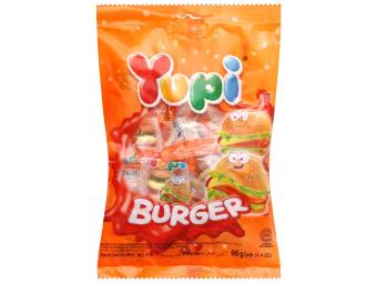 Kẹo Dẻo Yupi Burger Hương Trái Cây (Gói 96g)