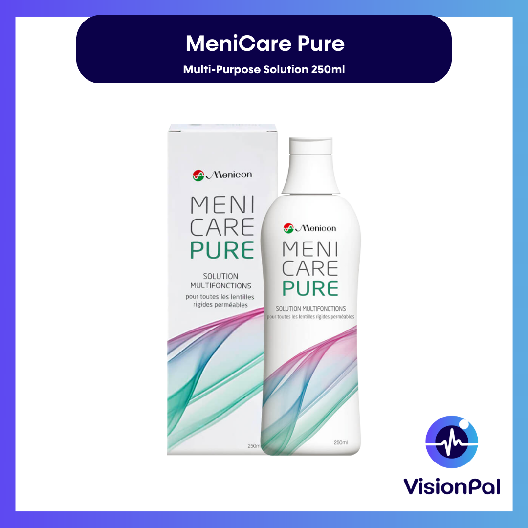 SOLUTION MULTIFONCTIONS MENICARE PURE 250ML + PROGENT PACK MENICON