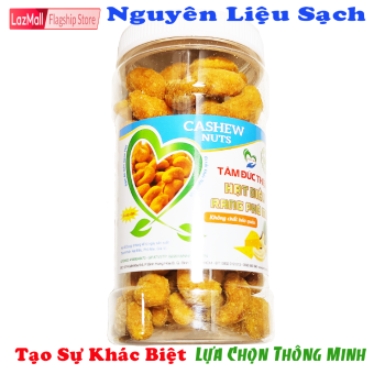 Hộp 230GR Hạt Điều Da Cá Rang Phô Mai Tâm Đức Thiện - Thực Phẩm Ăn Liền – Đồ Ăn Vặt Lazada bánh kẹo quà Tết