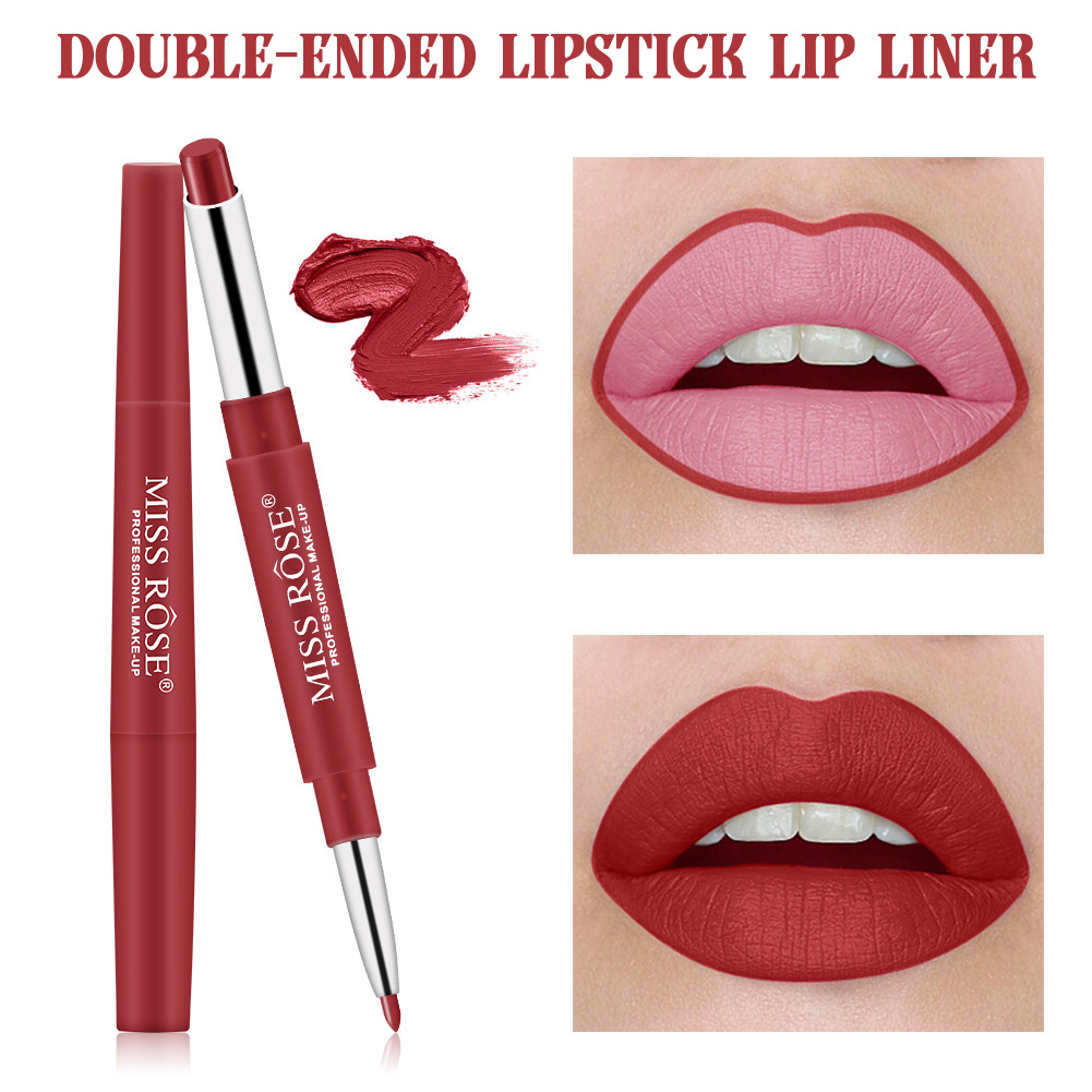 Gambar Korean Lipstick, 2 in 1 Lipstick   Matte Waterproof Long Lasting Lipstick, Lipstick Set