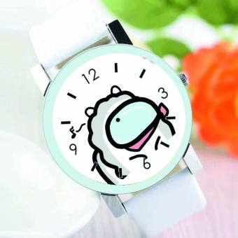 Đồng hồ đeo tay nam nữ in hình Among Us bản BTS Chibi phụ kiện thời trang