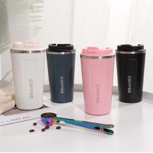 Cốc giữ nhiệt, ly giữ nhiệt Coffee Holic inox 304 giữ nhiệt từ 8-10h dung tích 500ML inox 304 an toàn với sức khỏe, giữ nhiệt cực tốt, bình giữ nhiệt 500ml, cốc giữ nhiệt cute, ly giữ nhiệt