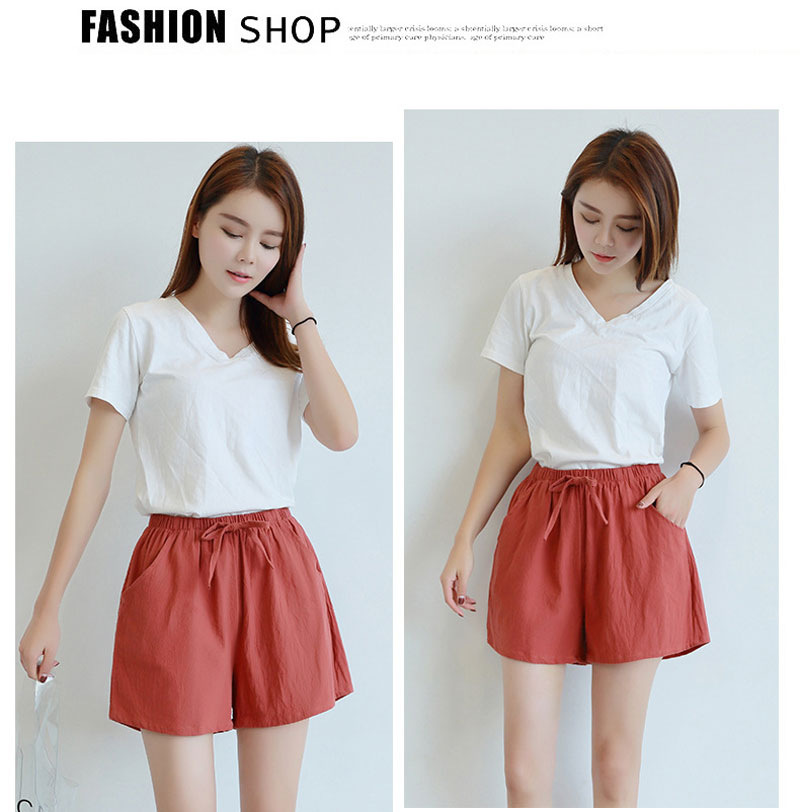 Quần short đũi quần đùi đũi dáng váy, Quần đùi đũi thắt nơ siêu Hot Hàng Hè QN12