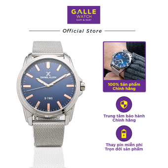Đồng Hồ Nam DANIEL KLEIN Chính Hãng - Galle Watch Store - Đồng Hồ Mặt Kính Cứng Dây Đeo Thép Cao Cấp Không Gỉ, Chống Nước, Đồng Hồ Nam Sang Trọng, Cao Cấp Bảo Hành 24 Tháng, Thay Pin Miễn Phí Trọn Đời DK.1.12625