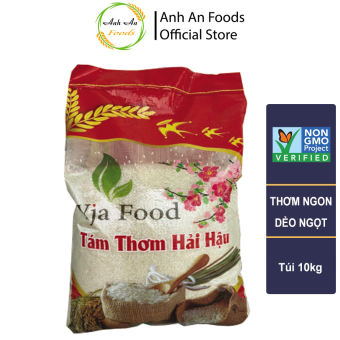 Gạo Tám Thơm Hải Hậu VJA Túi 10kg