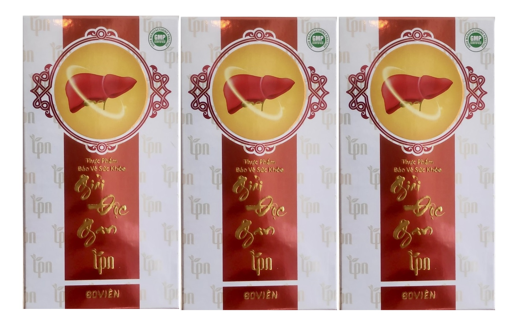 Combo 3 hộp thực phẩm bảo vệ sức khỏe hỗ trợ giải độc gan tpn