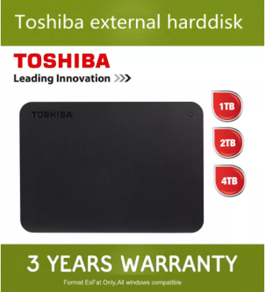 รูปภาพรายละเอียดของ ส่งจากกรุงเทพ Toshiba ฮาร์ดดิสก์ Hard Disk External 2.5 Canvio Ready 1TB 2TB