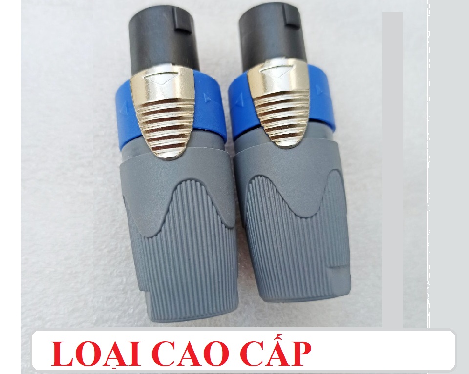 Jack loa Speakon PRATT, jack loa speakon cao cấp, jack loa 4 chân, jack loa âm thanh - bamboo audio