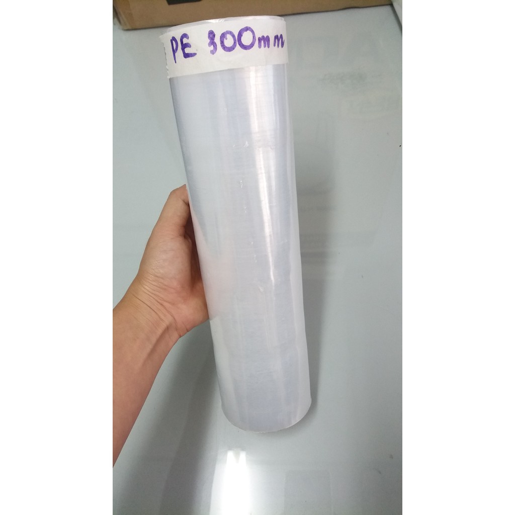 Màng pe 3 tấc, màng quấn hàng hoá, màng pallet 300mm