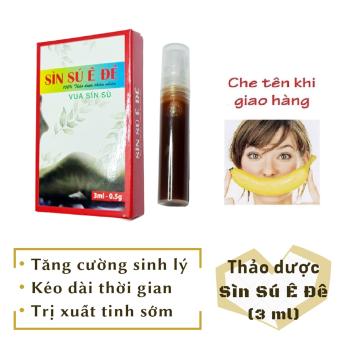 Thảo dược SÌN SÚ Ê ĐÊ nguyên chất VUA SÌN SÚ dạng NƯỚC XỊT cao cấp nam - (chai 3ml) - hàng chính hãng ( xìn sình xú )
