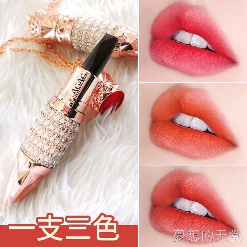 Son kim cương 1 cây 3 màu