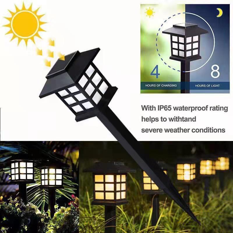 Solar Powered LED Outdoor Garden Lamp by HYD02