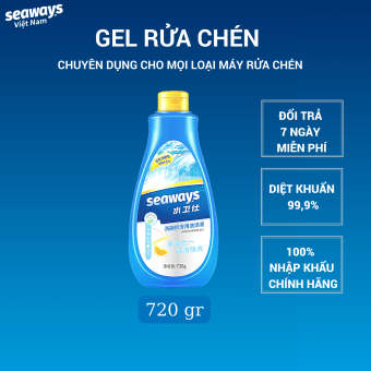 Gel Rửa Chén Seaways dùng cho mọi loại máy rửa chén-720gr (Dishwasher Gel)