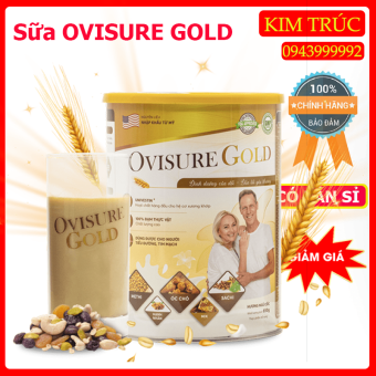 Sữa OVISURE GOLD Sữa Hạt Dinh Dưỡng, 100% Đạm Thực Vật Bổ Sung Canxi