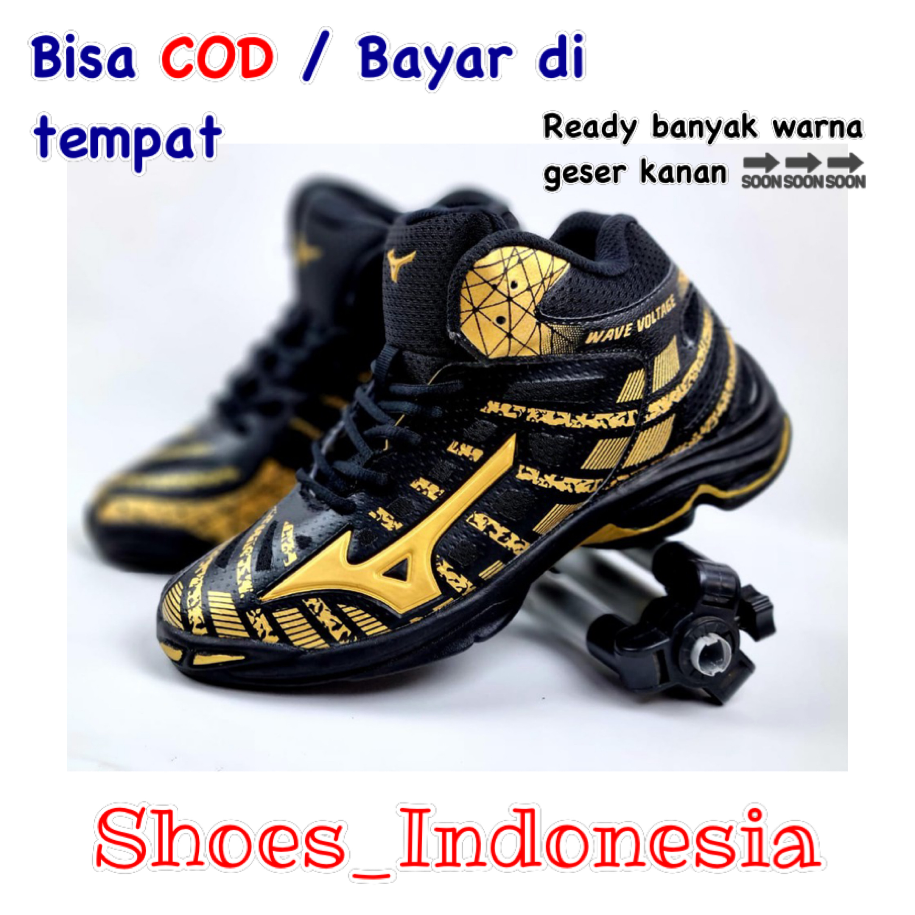 Harga sepatu mizuno 2024 wave bolt 6 mid