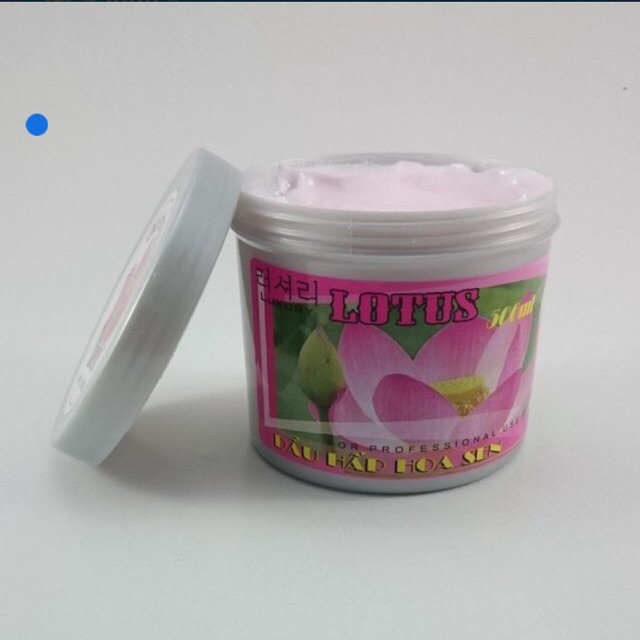 Kem ủ hấp dầu hoa sen 500ml