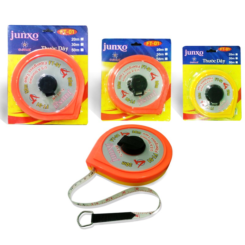 Thước cuộn 20m - 30m - 50m hàng Đài Loan