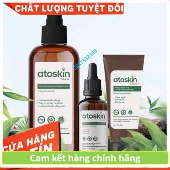 Bộ sản phẩm ATOSKIN - Hỗ trợ cho người viêm da cơ địa không chứa Corticoid