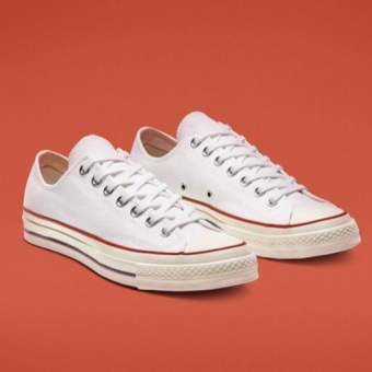 Giày Converse chuck 1970s thấp cổ màu trắng ( Tặng túi cv + bill + tất)