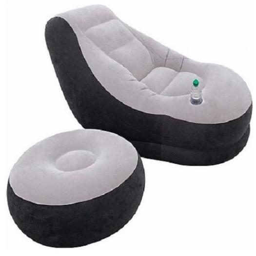 TẶNG KÈM BƠM] Ghế Hơi Intex - Ghế Tựa Lưng - Giường Hơi, Nệm Hơi Cao Cấp. Ghế Hơi Intex Vỏ Nhung, Thiết Kế Sang Trọng, Thích Hợp Cho Thư Giãn Nghỉ Ngơi