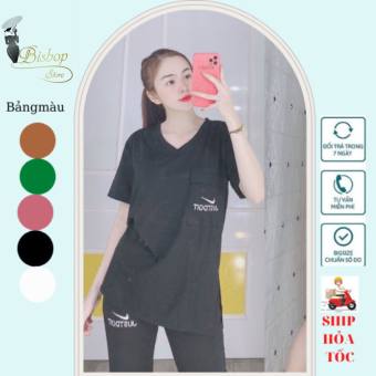 Set bộ, đồ bộ lửng mặc nhà thun cotton dễ thương