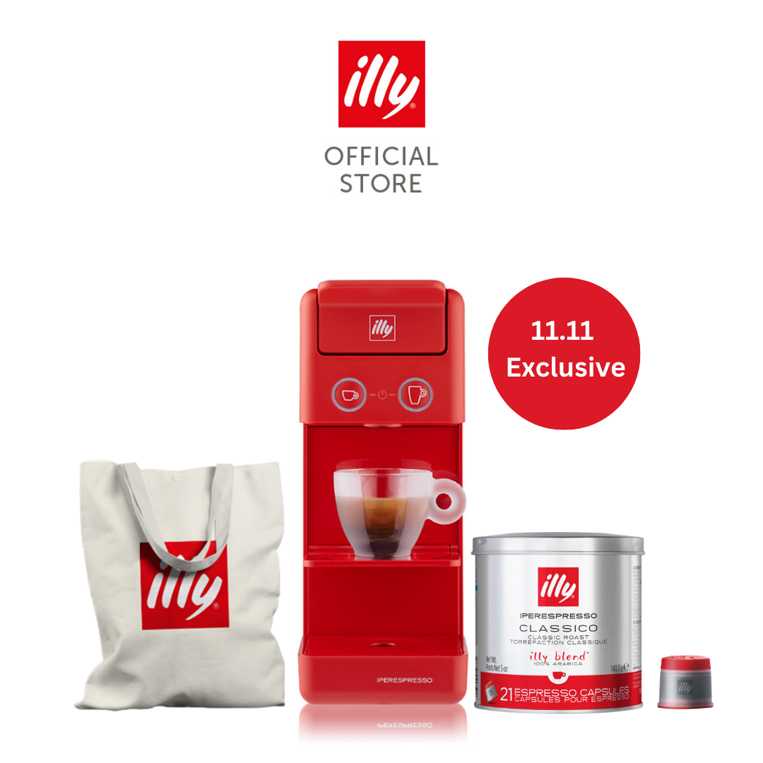 Y3.2 Espresso & Coffee Machine Bundle - illy Shop