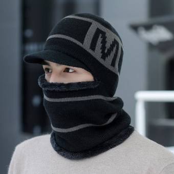 Mũ len nam, nón nam mùa đông, mũ len kèm khăn