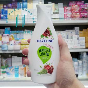 Dưỡng thể Hazeline, kem dưỡng trắng toàn thân chiết xuất matcha, lựu đỏ 230ml