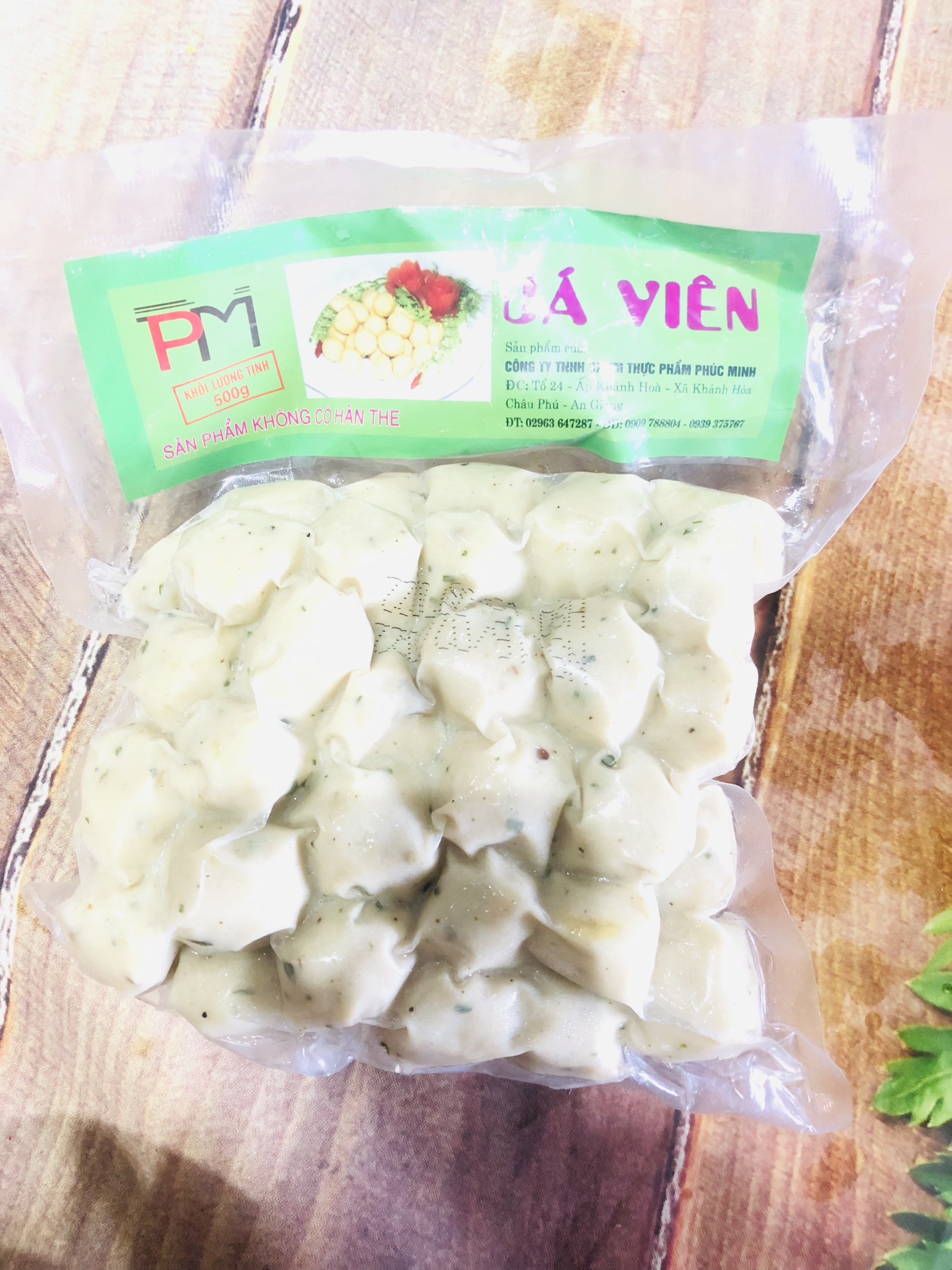 500gr cá viên tiêu đen thơm ngon giàu chất dinh dưỡng