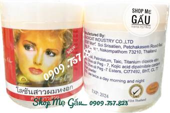 Kem Cô gái tóc xù Thái Lan trắng da toàn thân hộp 250gram(tẩy xù 250g)